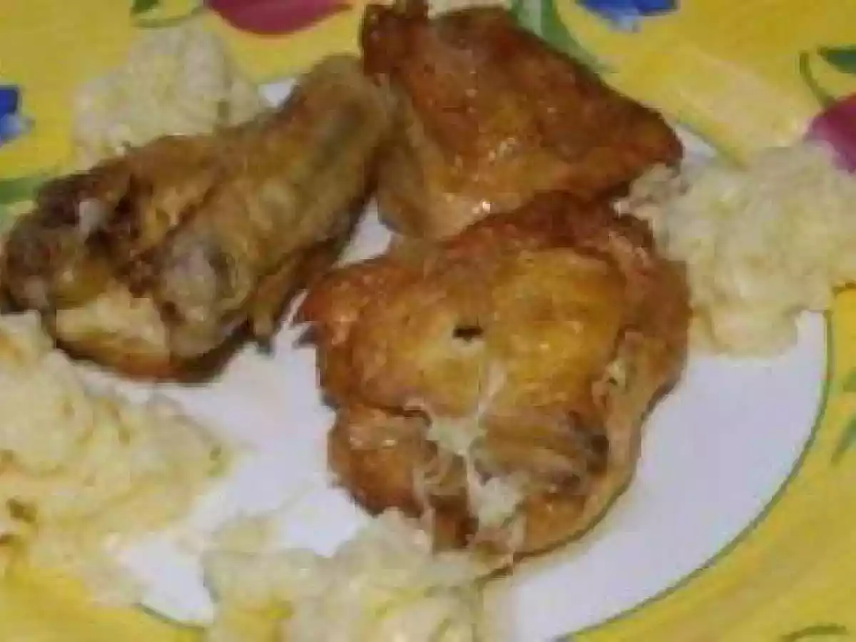 Tradicional--Pollo en salsa, a mi manera
