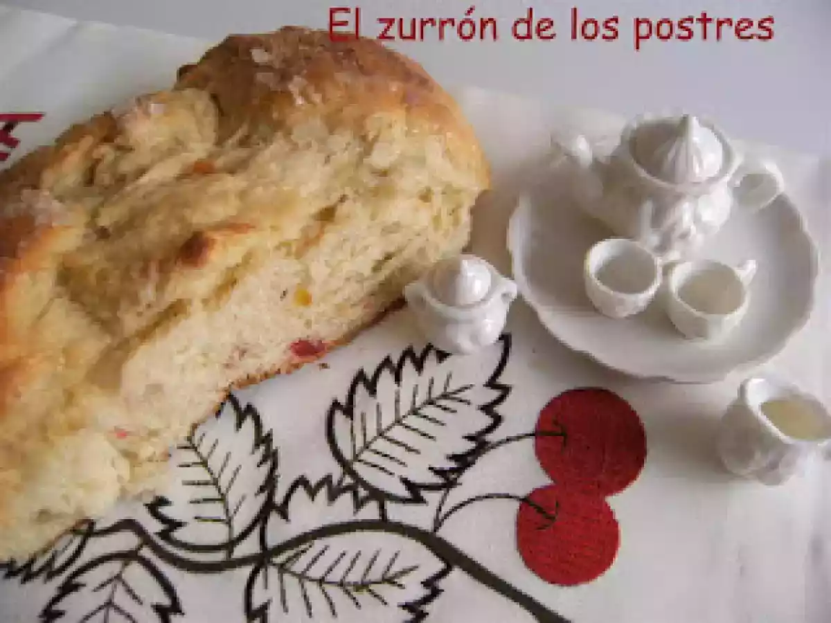 Trenza con Fruta Confitada - foto 2