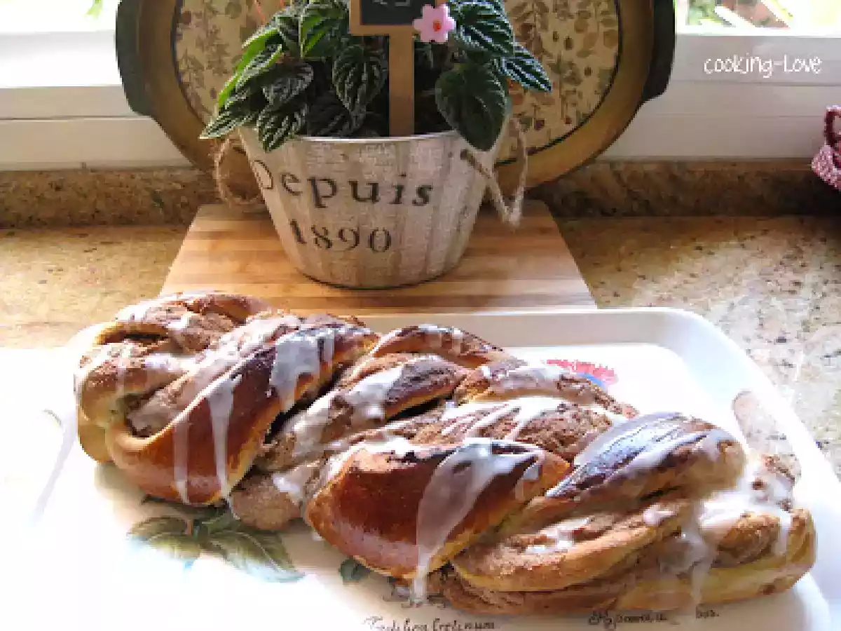 Trenza de frutos secos. - foto 2