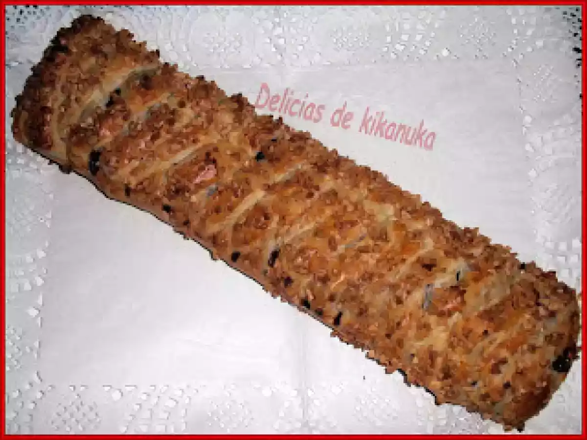 Trenza de hojaldre rellena de chocolate - foto 2