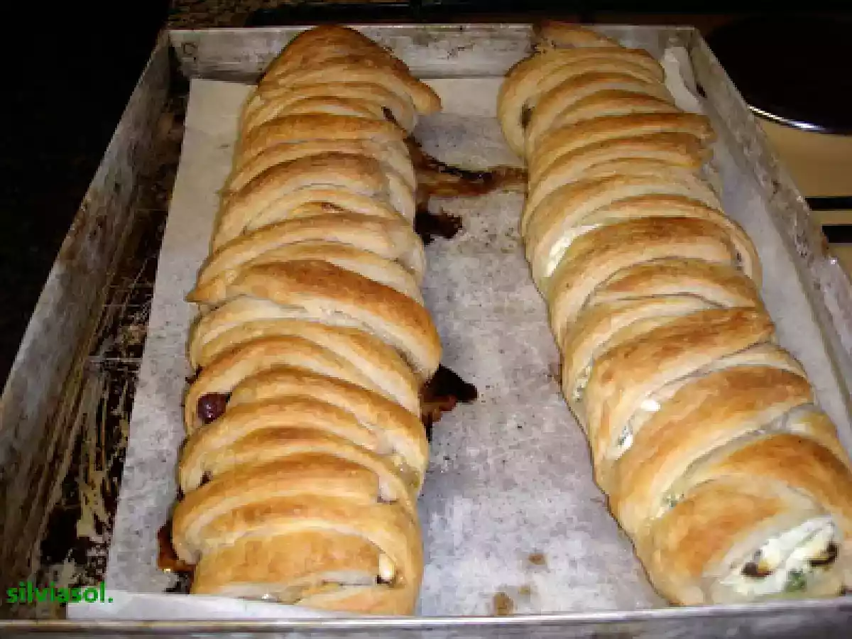 TRENZA DE HOJALDRE SALADO. - foto 2