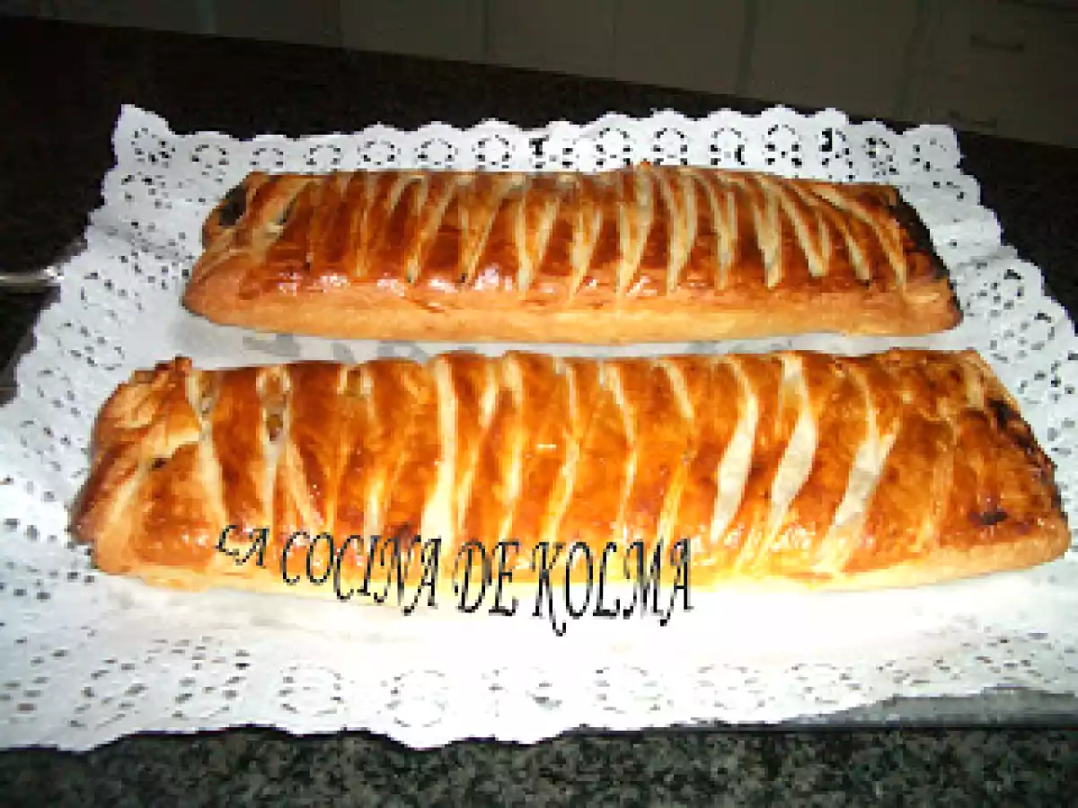 TRENZA DE HOJALDRE (SALADO) Y DULCE