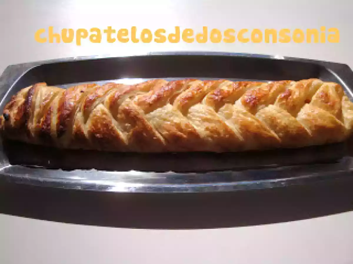 Trenza de manzanas azufaifo y chocolate blanco - foto 7