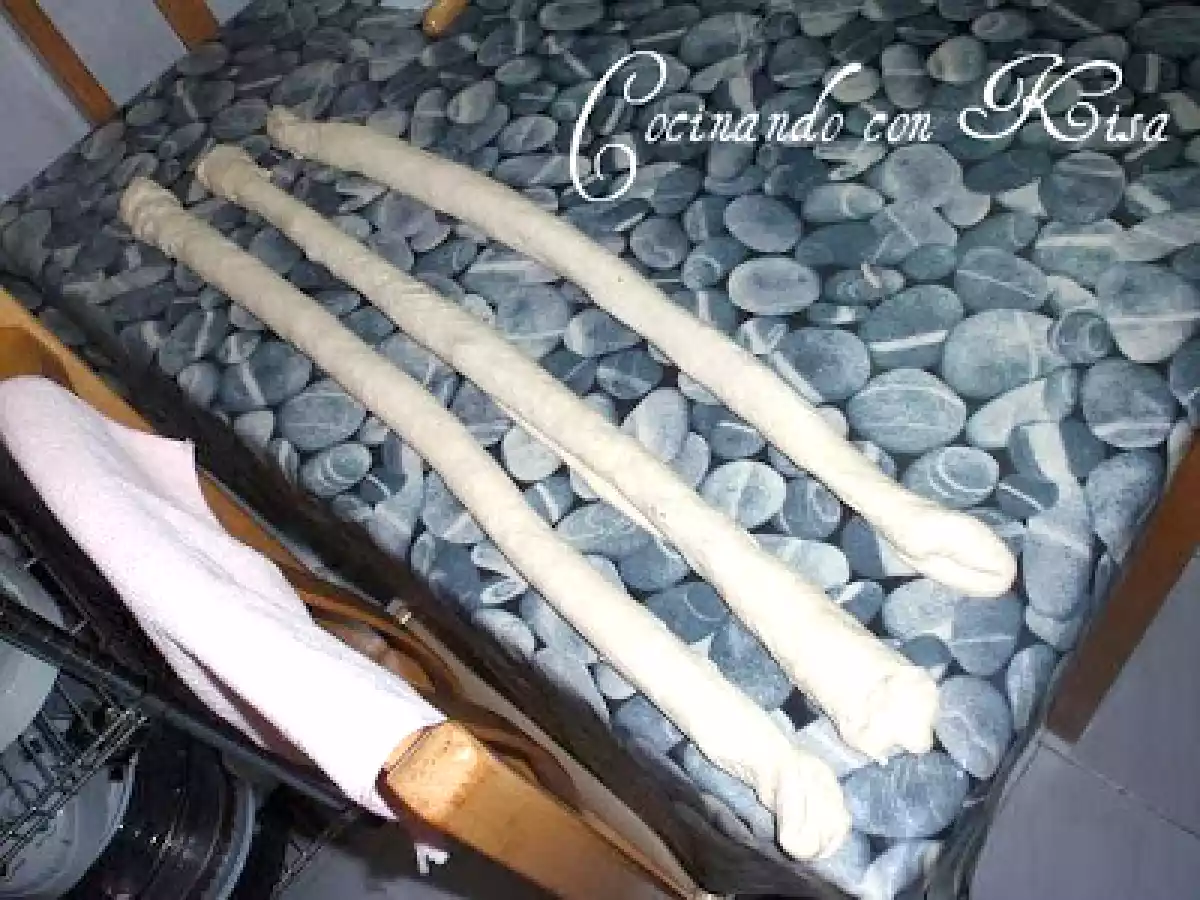 Trenza de Pan de Leche Rellena (chef of matic y horno tradicional) - foto 5