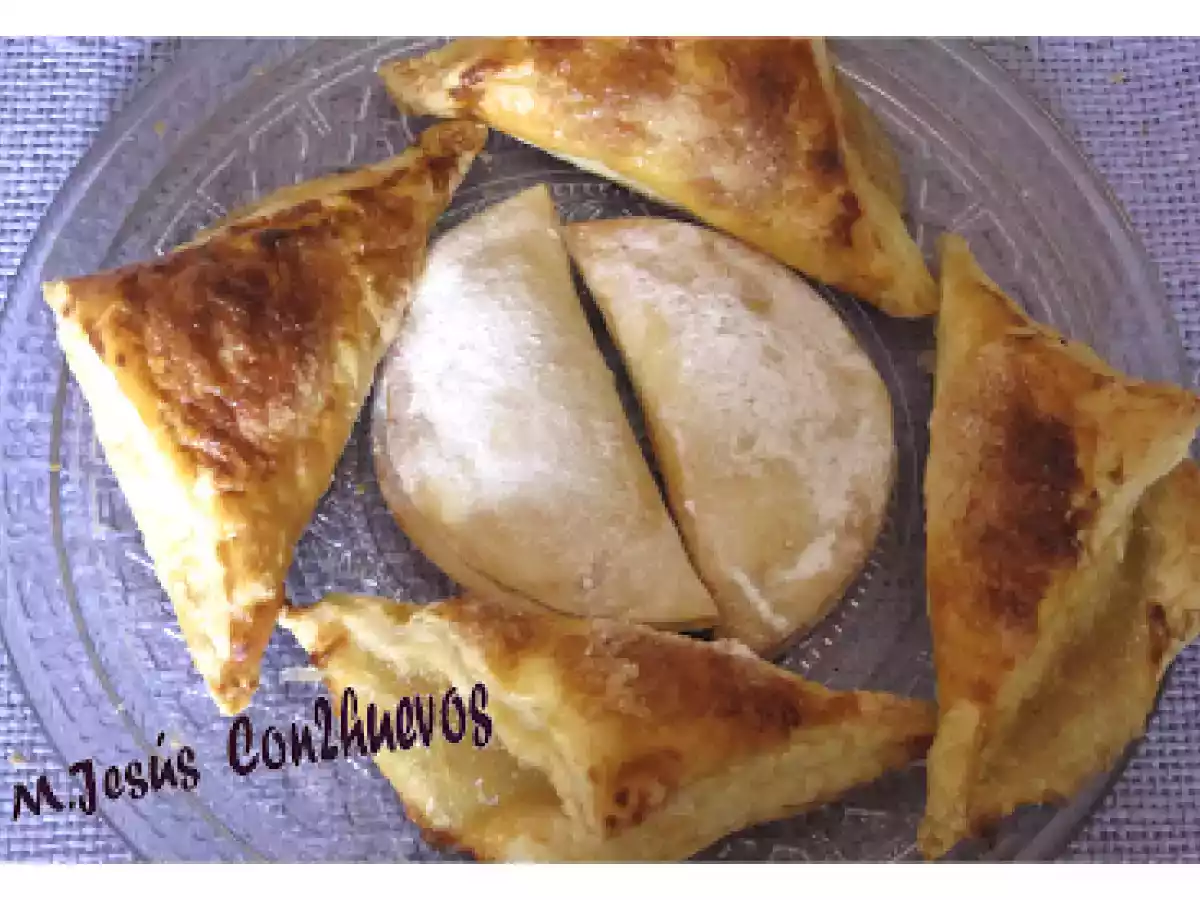 TRIANGULOS Y EMPANADILLAS DE CABELLO DE ÁNGEL