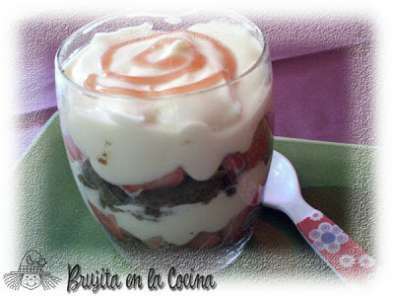 Trifle de chocolate y fresa - foto 2