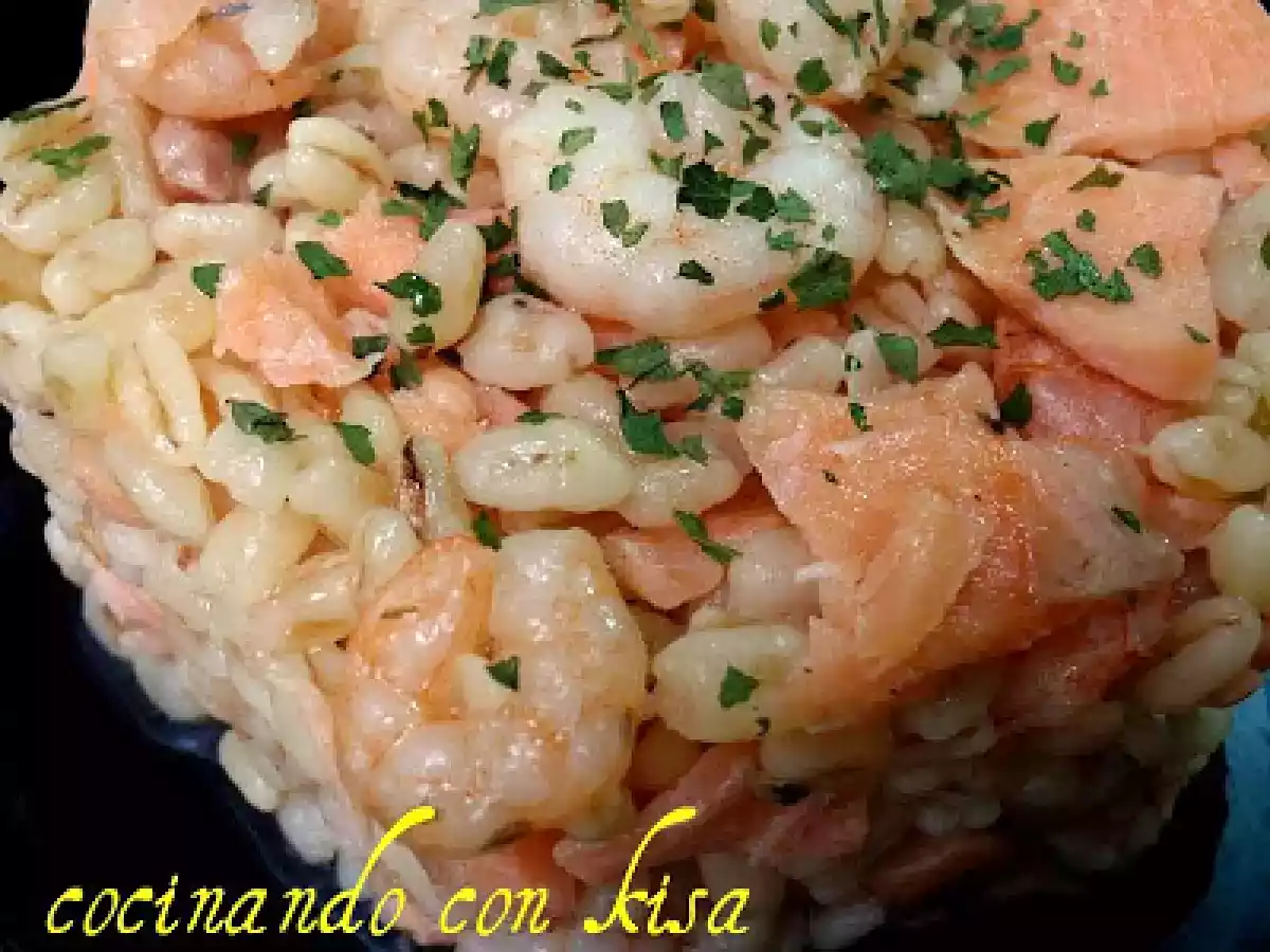 Trigo Tierno al Salmon Ahumado (fussioncook) - foto 2