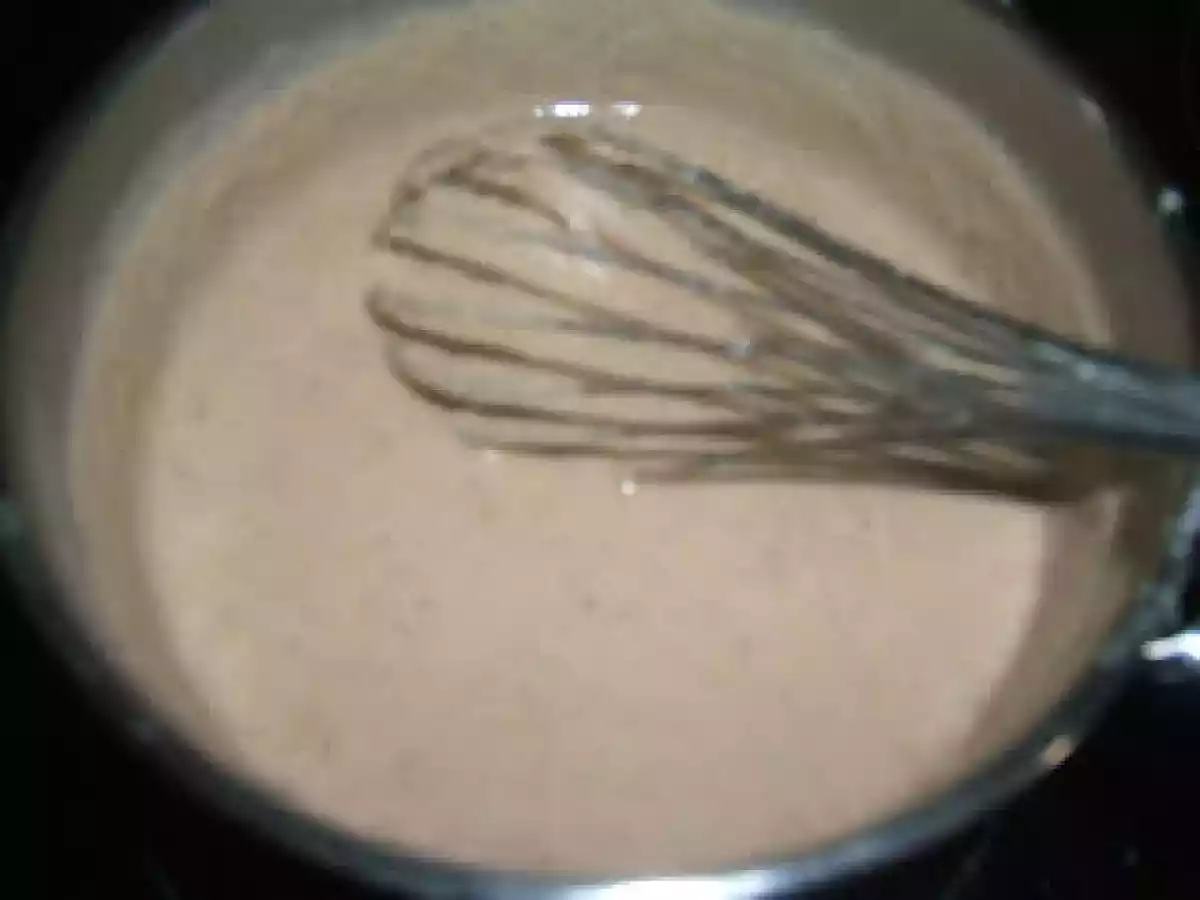 Tronco de Navidad relleno de crema de nueces y ...¡Felices Fiestas!! - foto 6