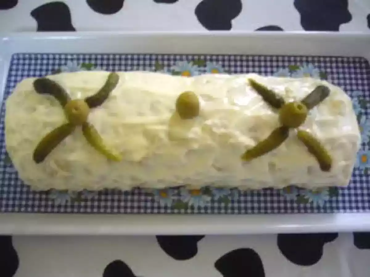 Tronco de patata relleno