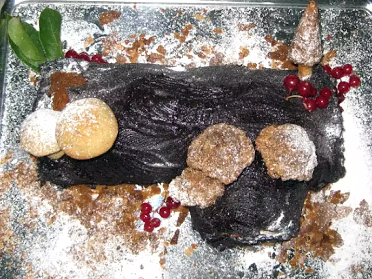 Tronco del Yule vegano 2009 (receta mejorada)