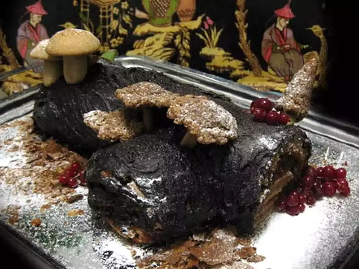 Tronco del Yule vegano 2009 (receta mejorada) - foto 2