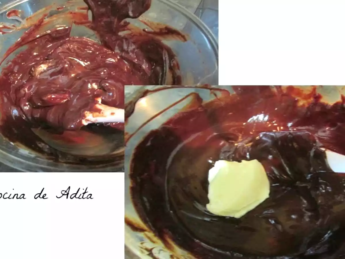 Tronco relleno de turrón con bizcocho esponja de pistacho - foto 13