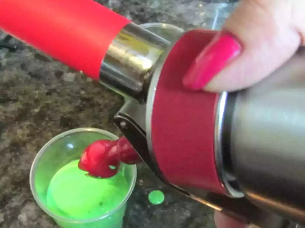 Tronco relleno de turrón con bizcocho esponja de pistacho - foto 15