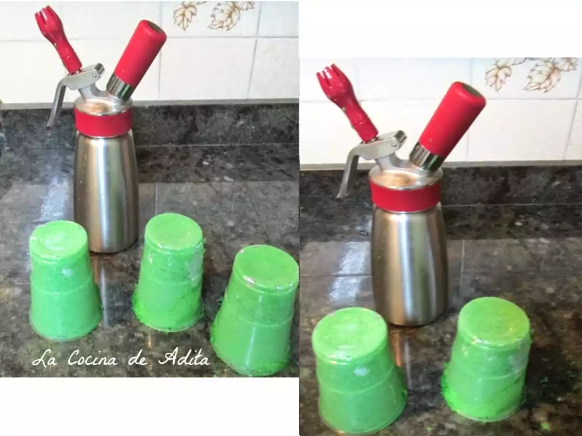 Tronco relleno de turrón con bizcocho esponja de pistacho - foto 16