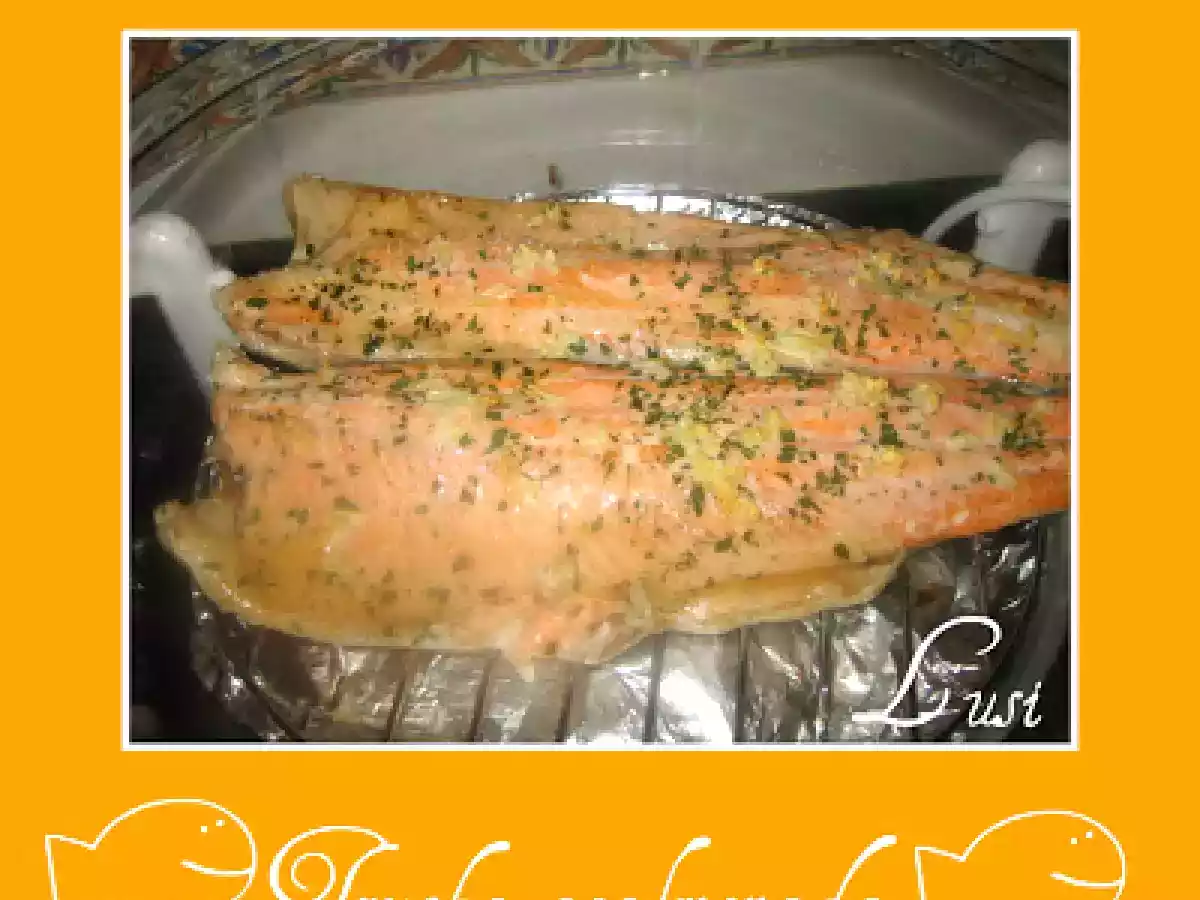 Trucha a la espalda en turbowave