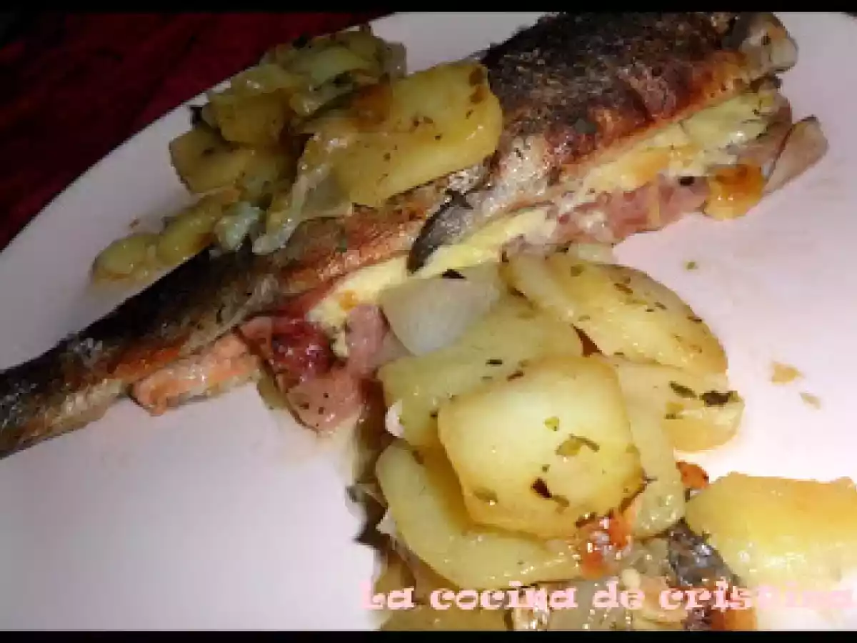 TRUCHA ASALMONADA RELLENA CON SABOR A ASTUR