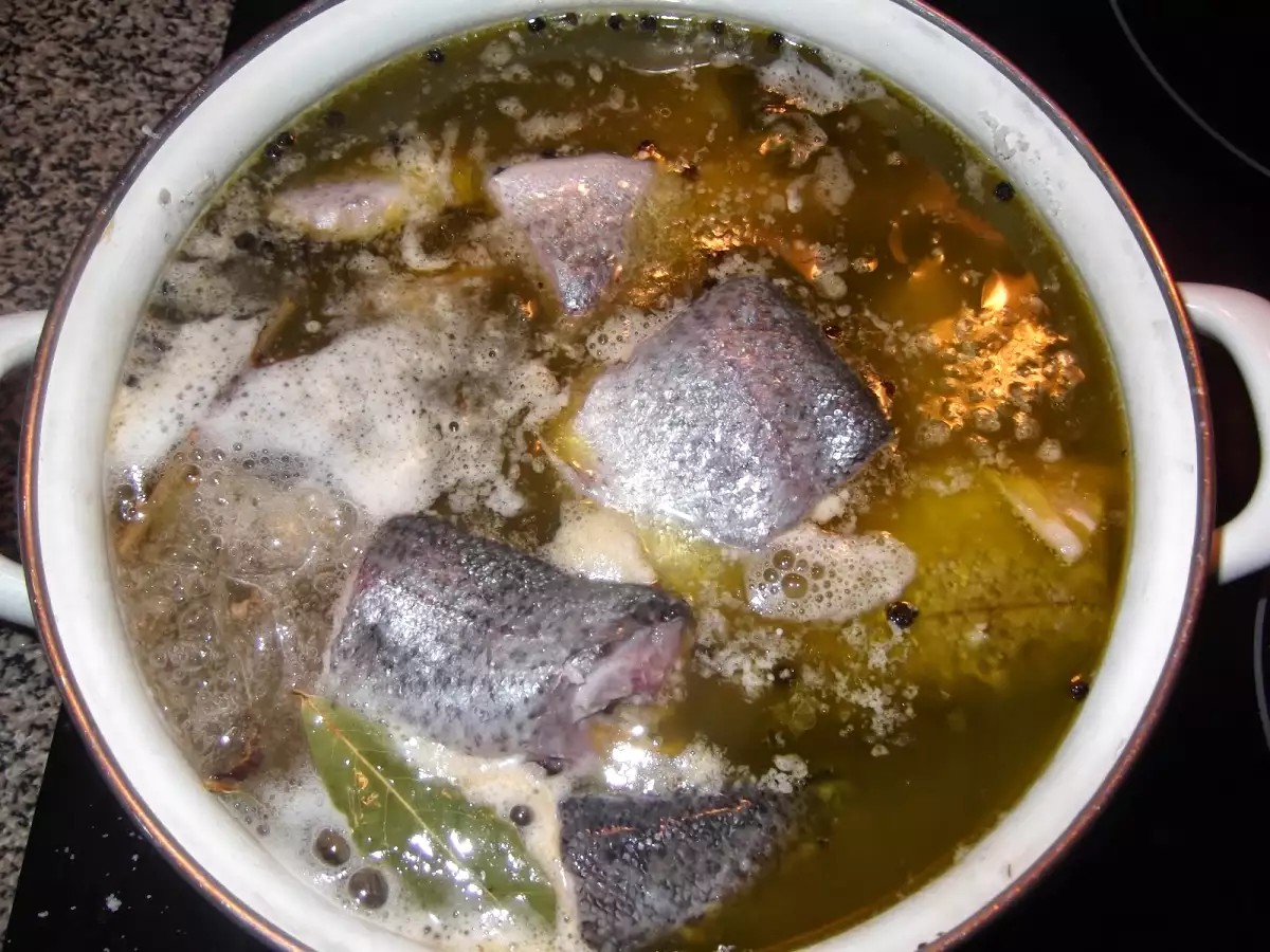 Trucha escabechada