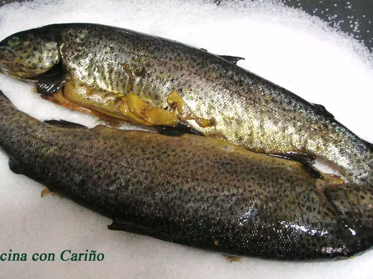 Truchas maceradas en salsa de soja y jengibre - foto 3