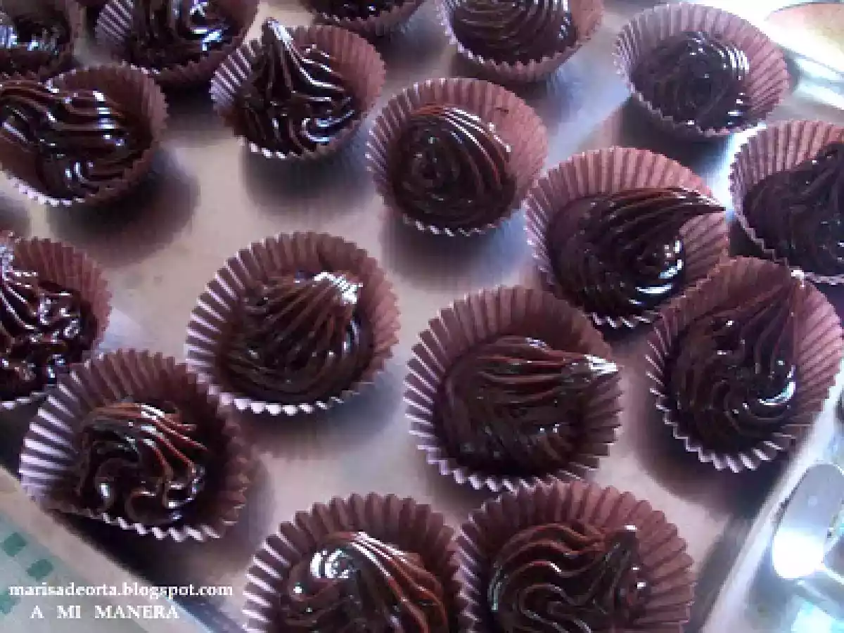 TRUFAS A LA NARANJA DE BELENCIAGA