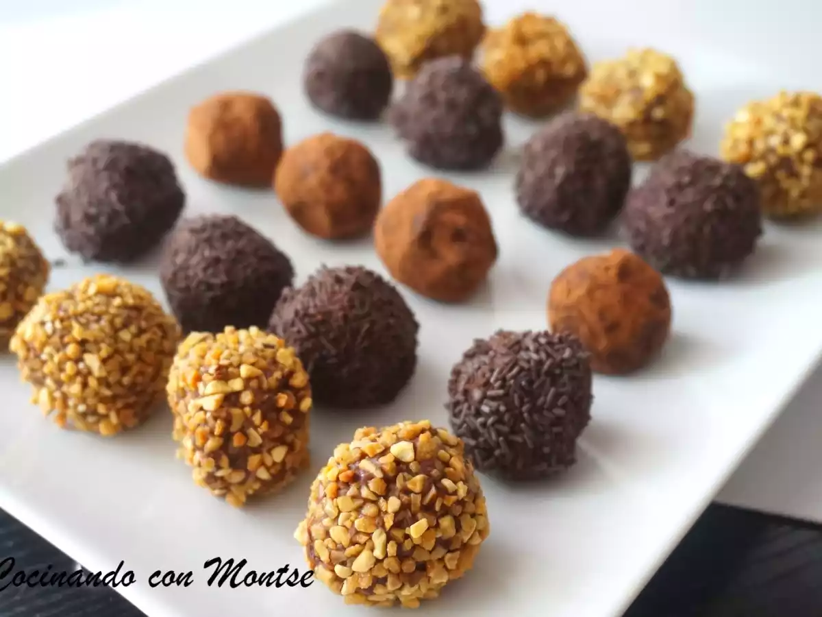 Trufas de chocolate