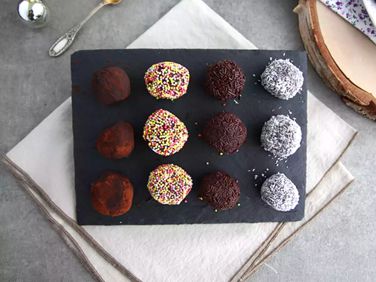 Trufas de chocolate (decoradas) - foto 2
