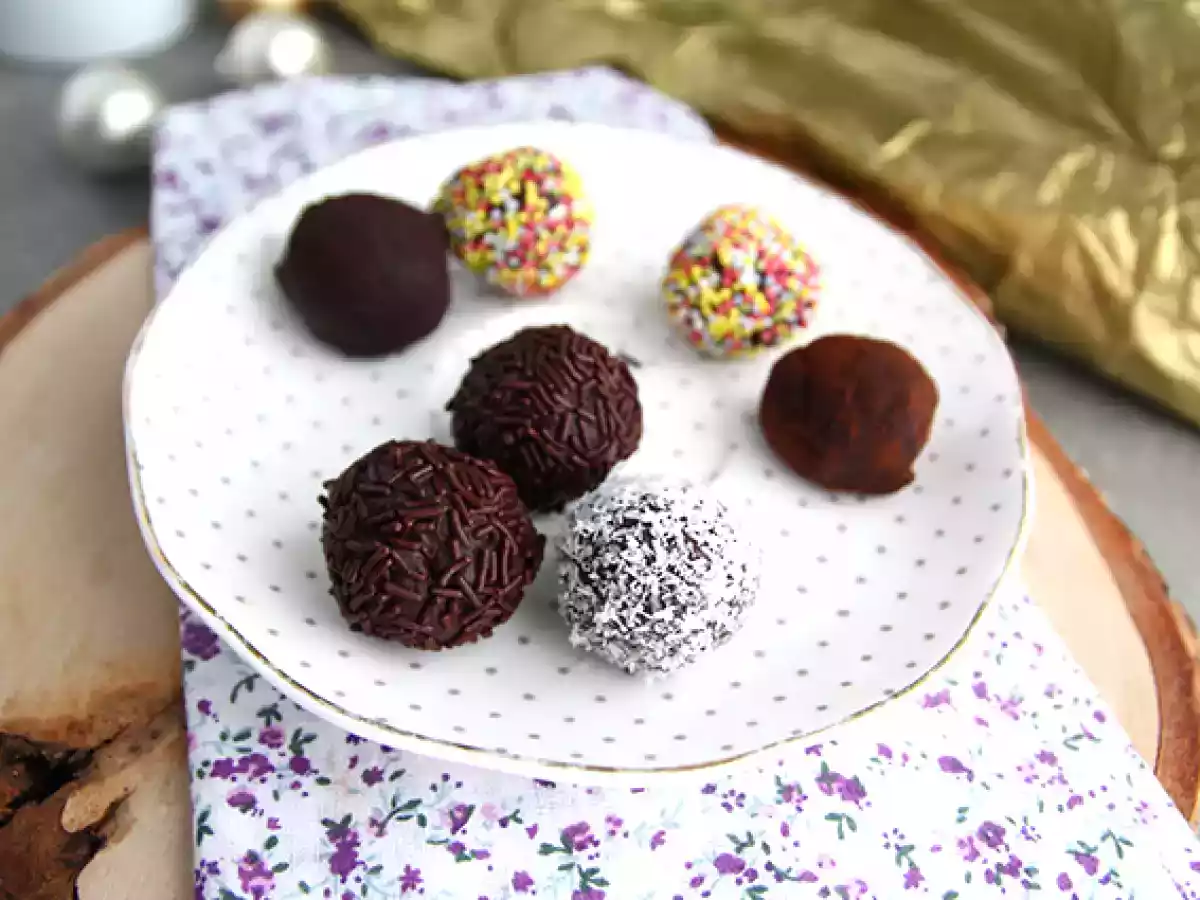 Trufas de chocolate (decoradas) - foto 5