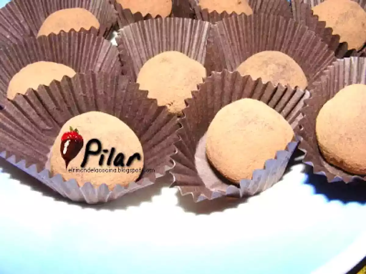 Trufas de chocolate y leche condensada 11 puntos todo