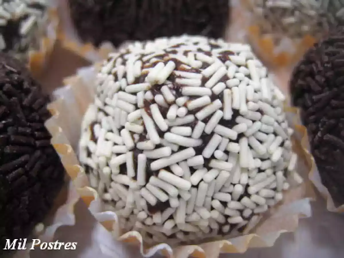 Trufas de licor de Whisky y café - foto 4