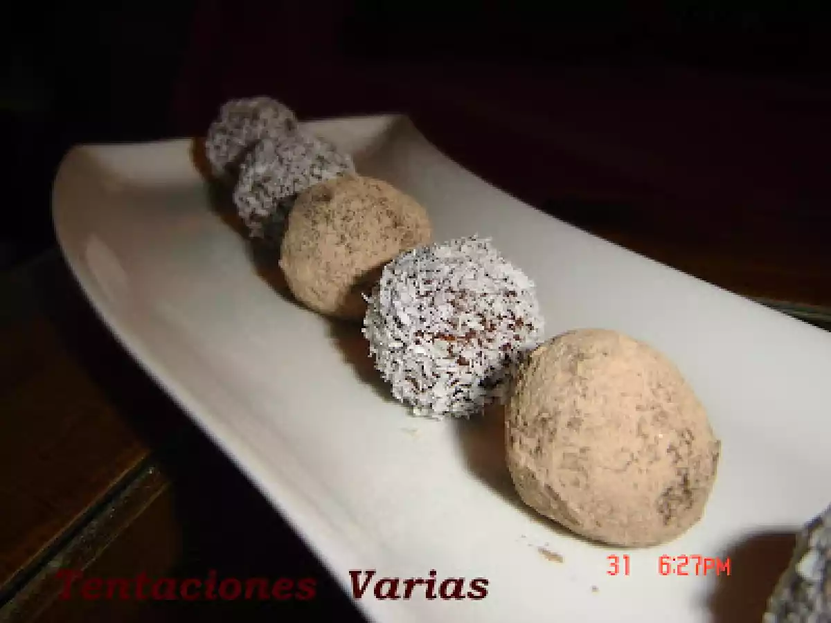 TRUFAS DE MASCARPONE