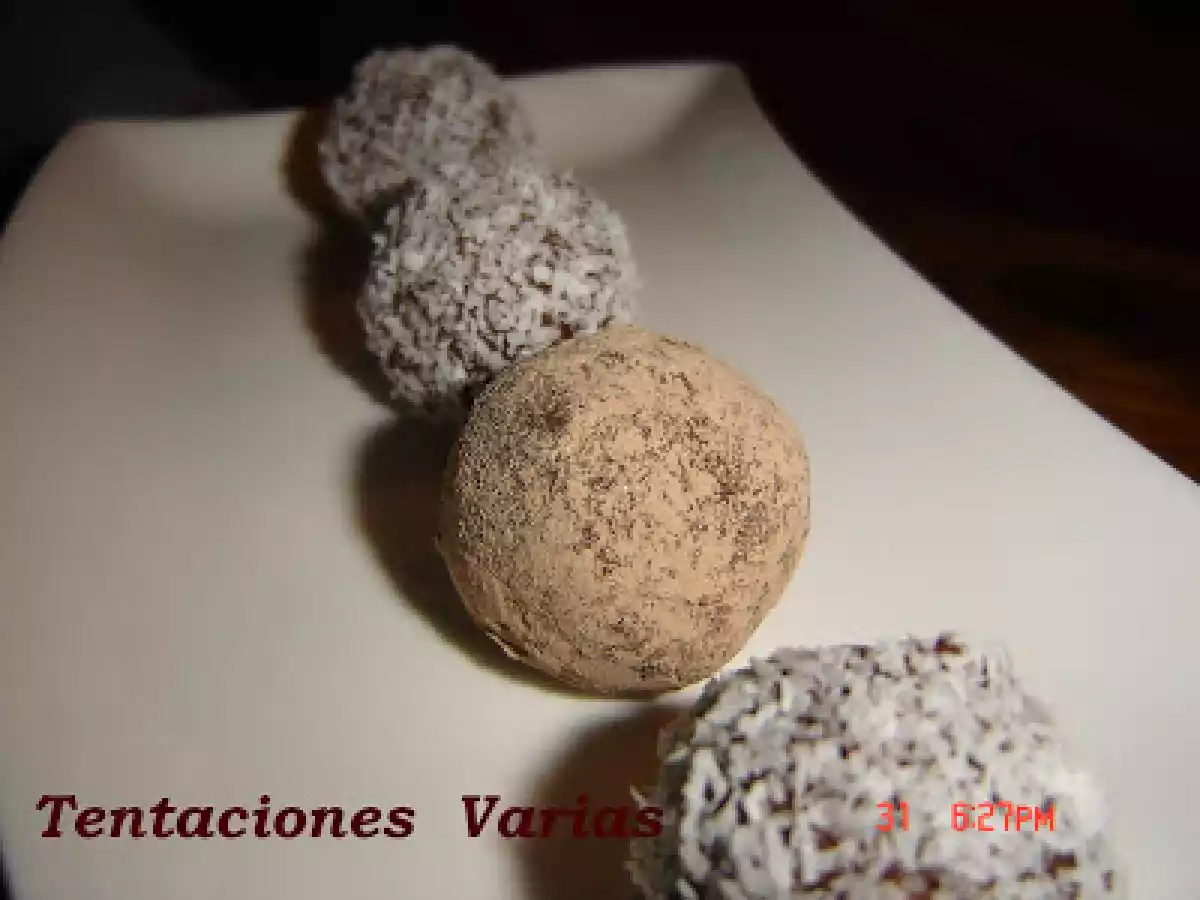 TRUFAS DE MASCARPONE - foto 2