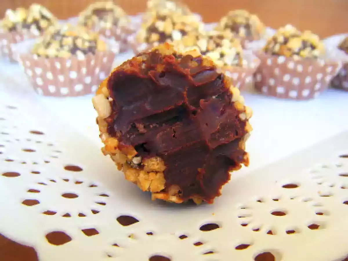 Trufas de Nutella al frangelico - foto 3