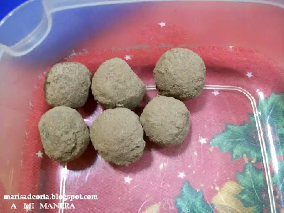 TRUFAS DE PURÉ DE CASTAÑAS - foto 2