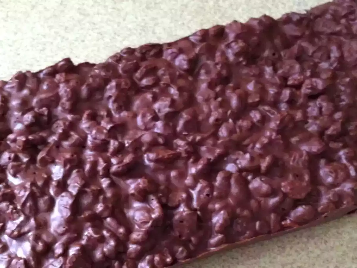 Turrón de chocolate