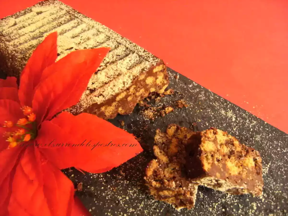 Turrón de Chocolate y Crujiente de Gofio - foto 4