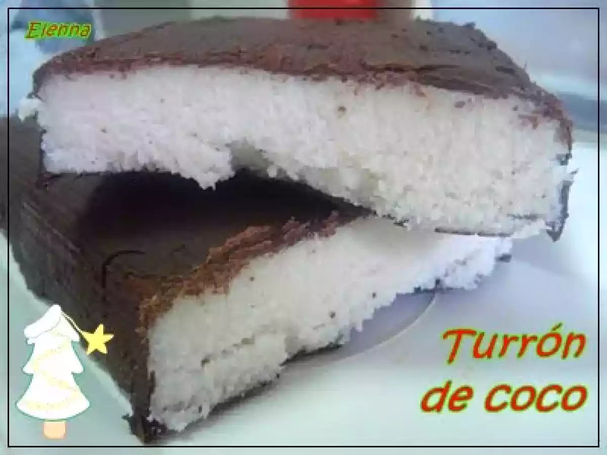 Turrón de coco