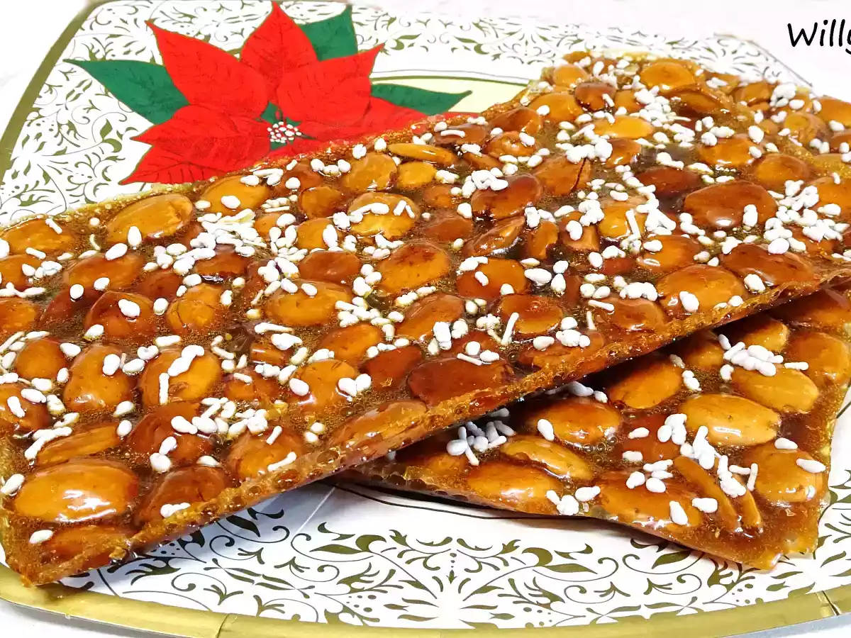 Turrón de guirlache aragonés