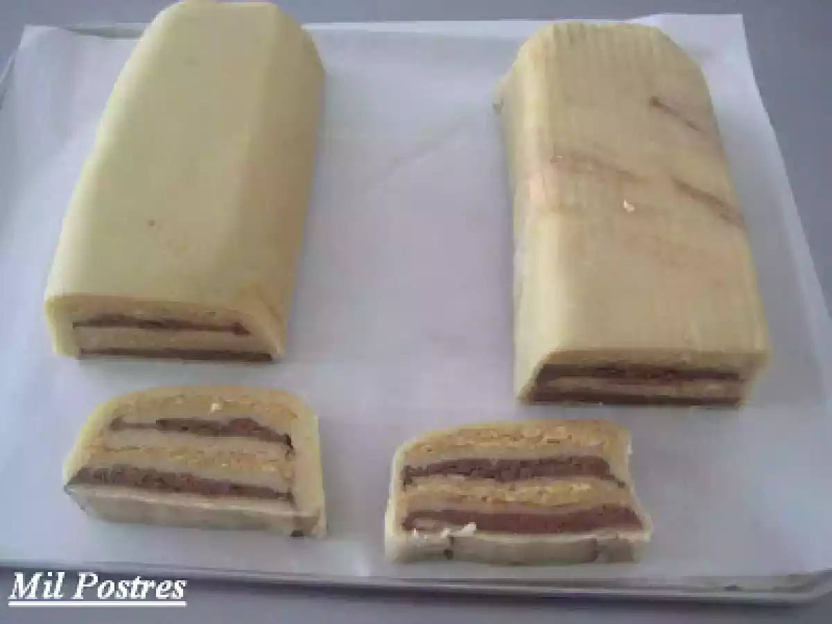 Turrón de mazapán con crema de caramelo y trufa - foto 3