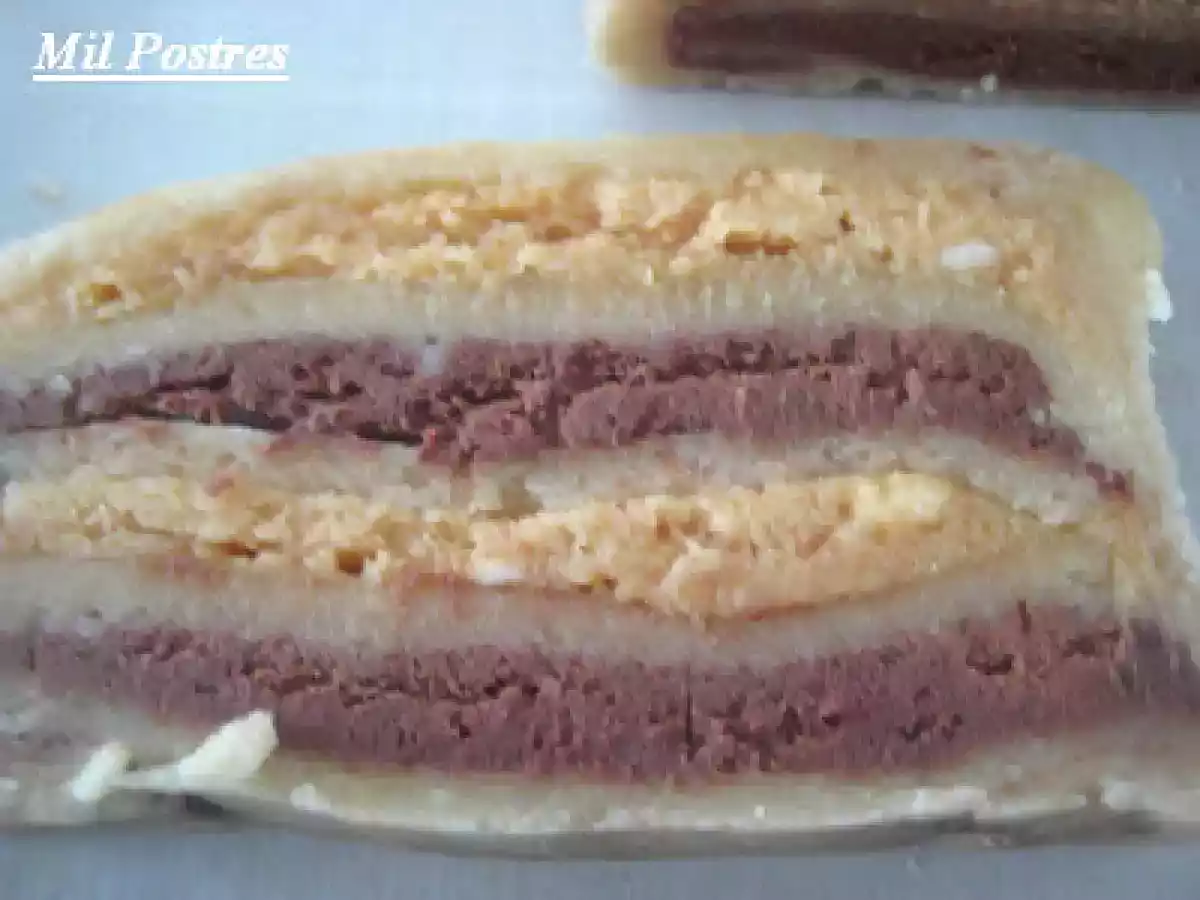 Turrón de mazapán con crema de caramelo y trufa - foto 4