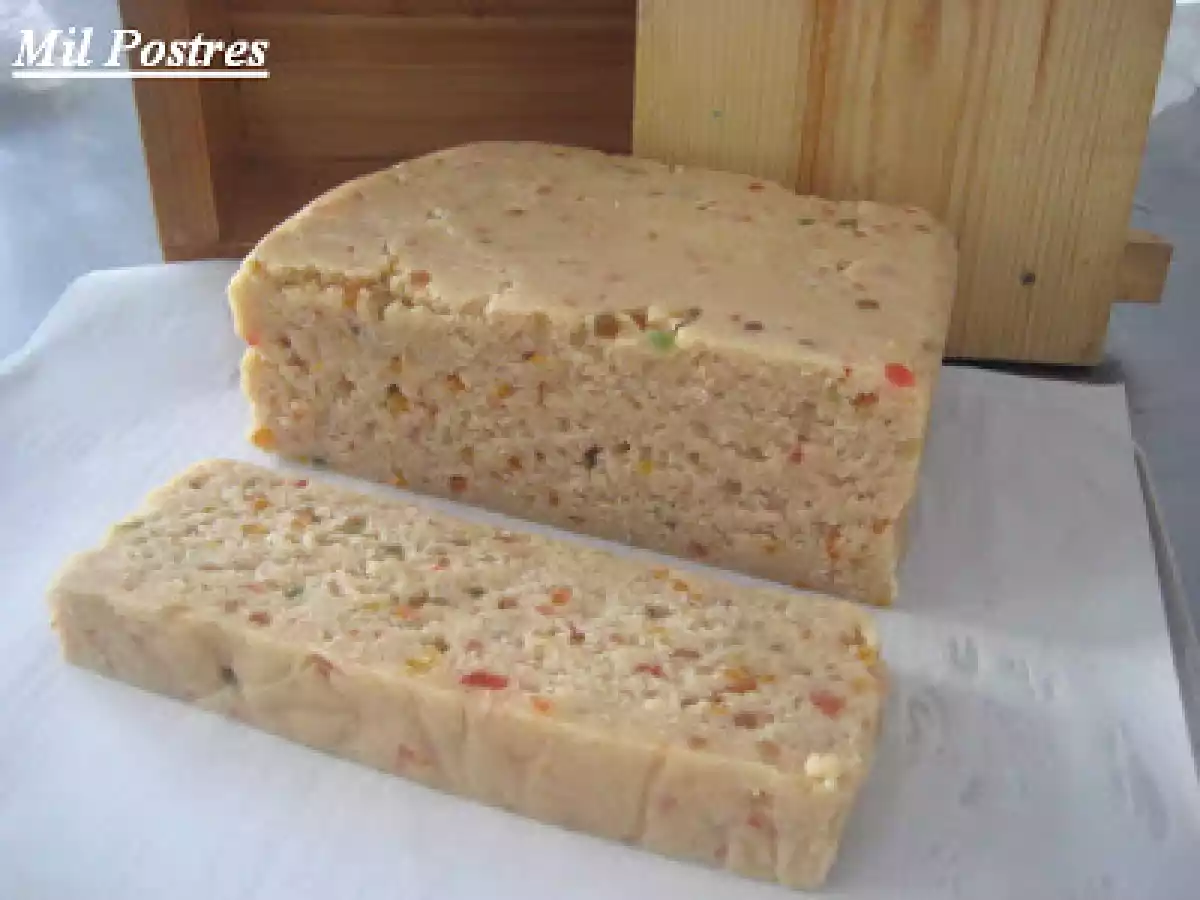 Turrón de mazapán y frutas al ron - foto 2