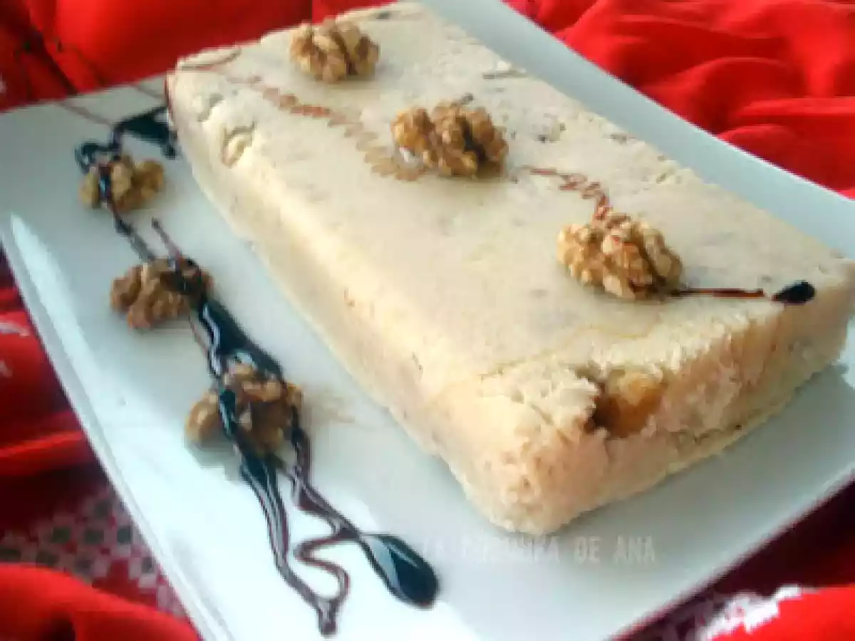 Turrón de nata con nueces - foto 2