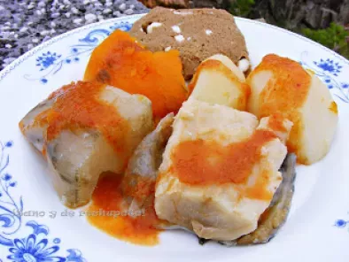 Un plato típico canario: el sancocho