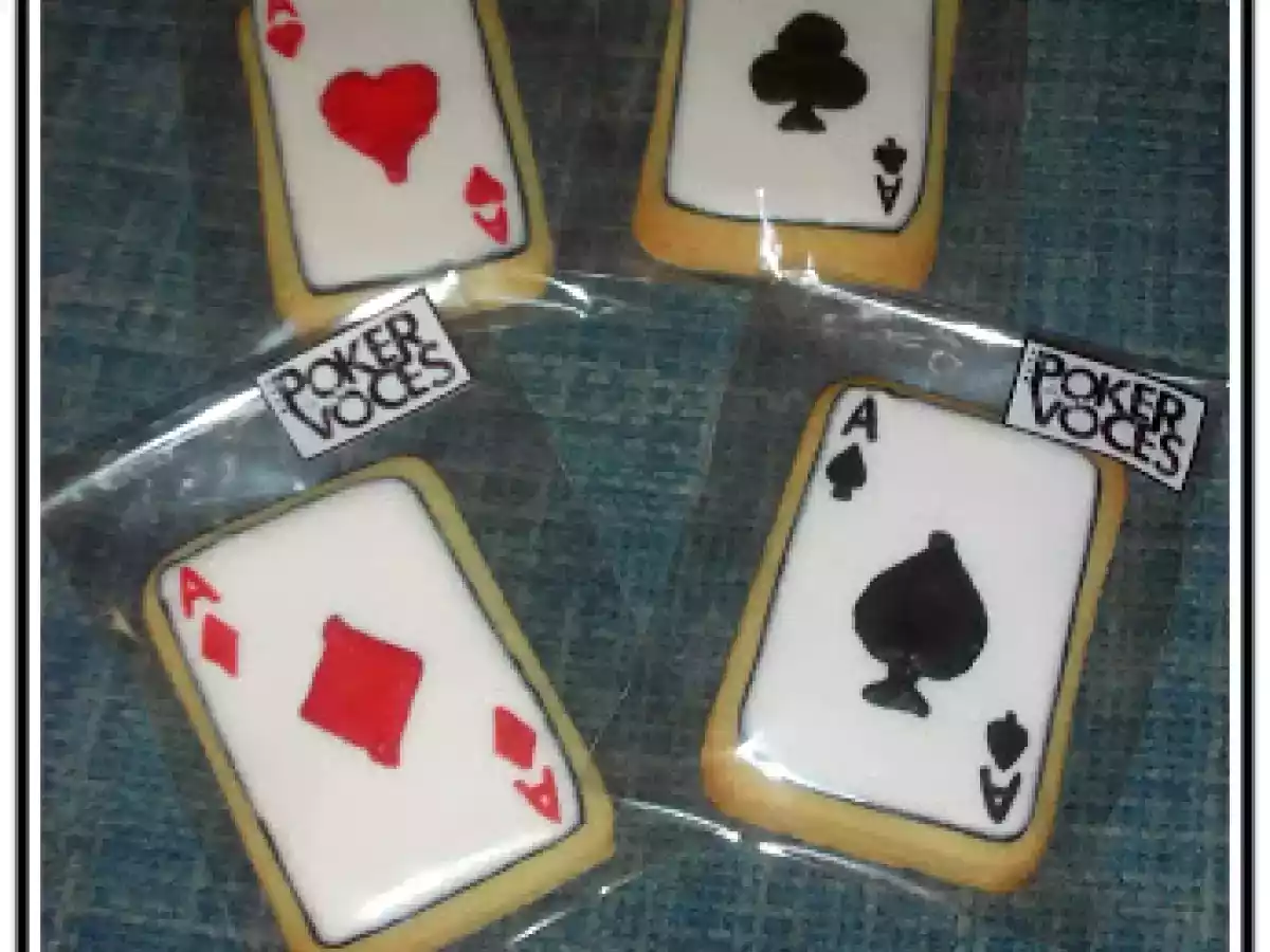 Un poker de galletas