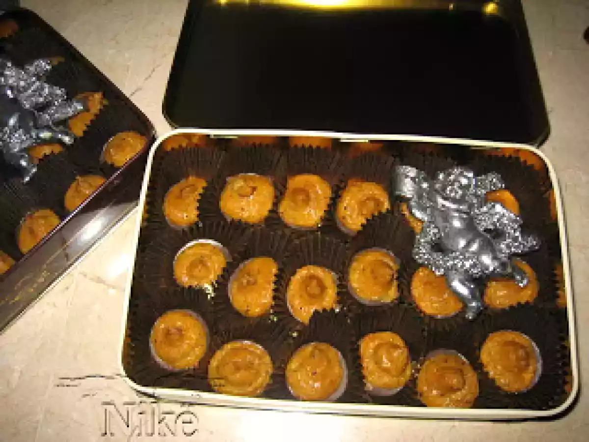 UN REGALO BIENVENIDO: BOCADITOS DE BATATA CON MELOCOTÓN Y CANELA