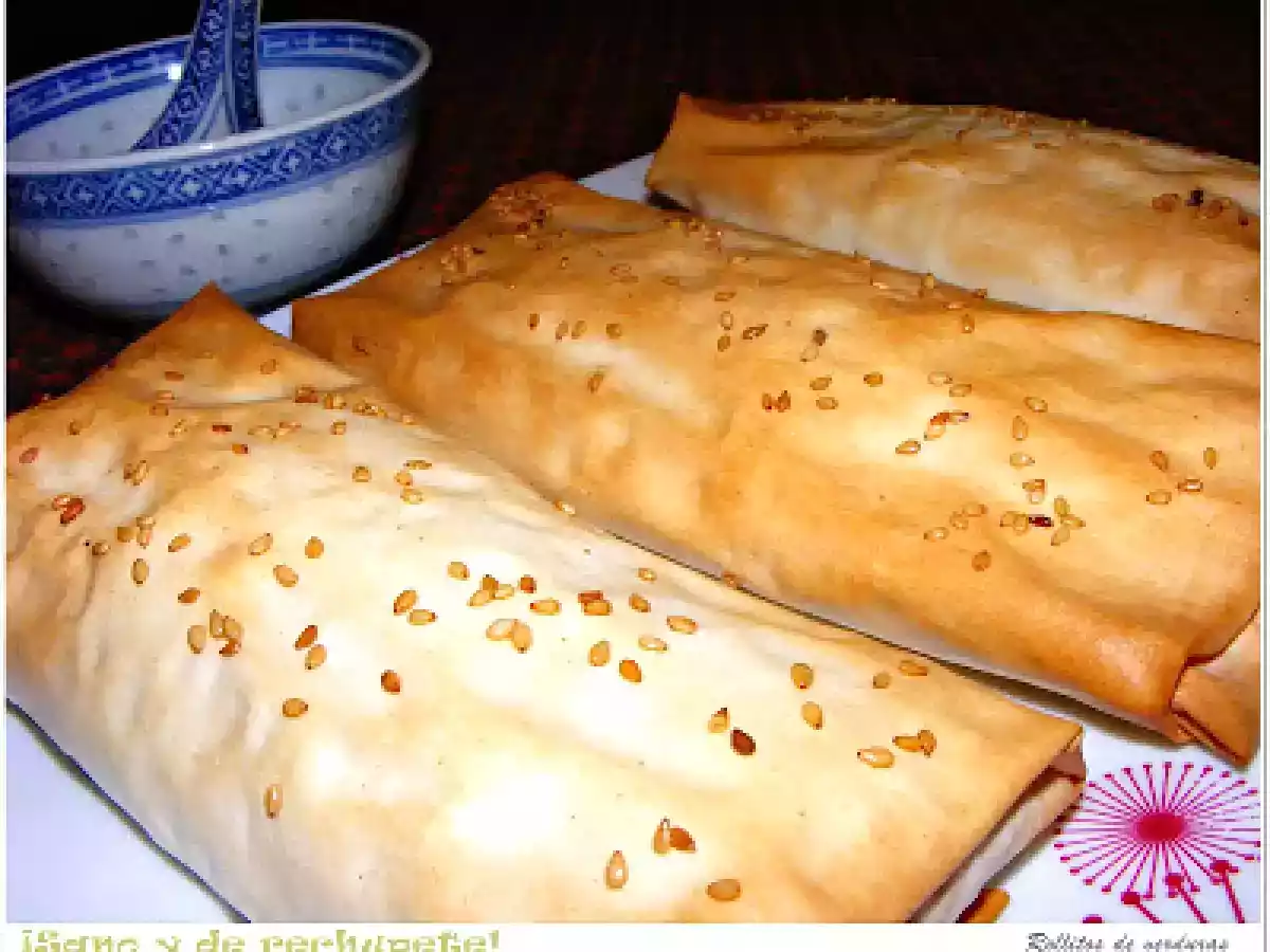 Una cena sencilla: rollitos de verduras - foto 3