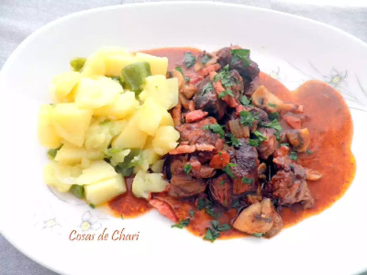 Una receta de película Beef bourguignon