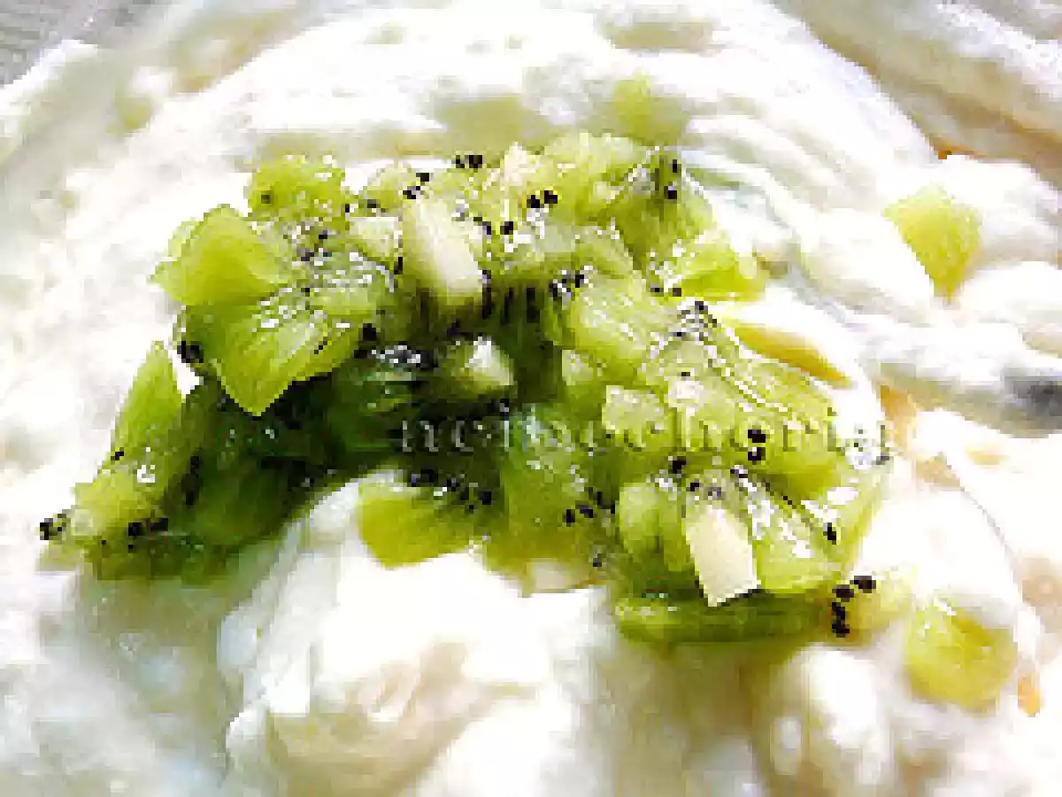 Una tarta con naranja y kiwi - foto 5