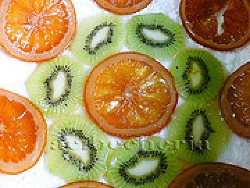 Una tarta con naranja y kiwi - foto 7