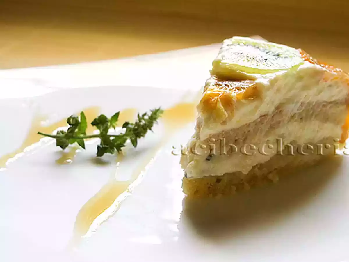 Una tarta con naranja y kiwi - foto 9