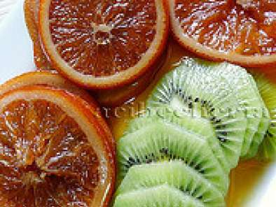 Una tarta con naranja y kiwi - foto 8