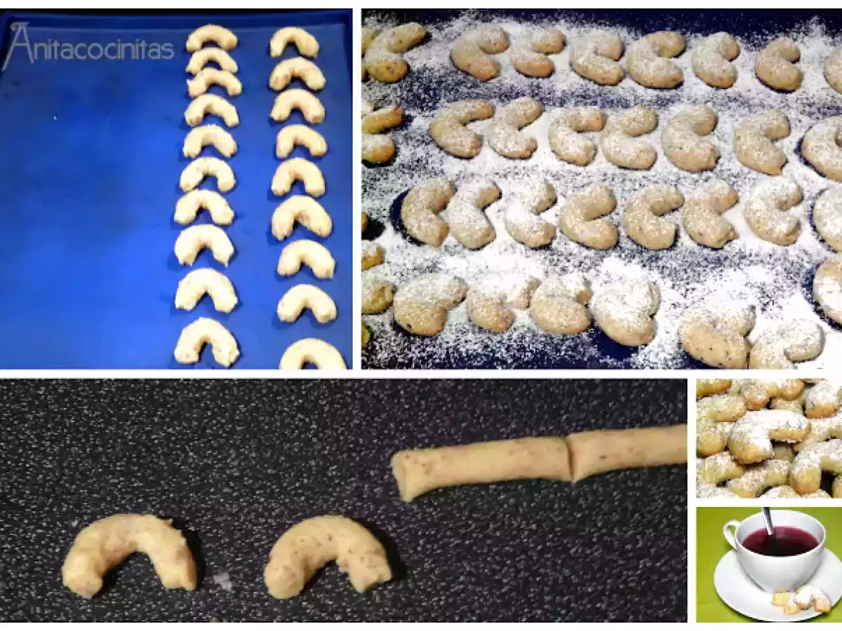 Vanille Kipferl - Galletitas de Navidad - foto 3